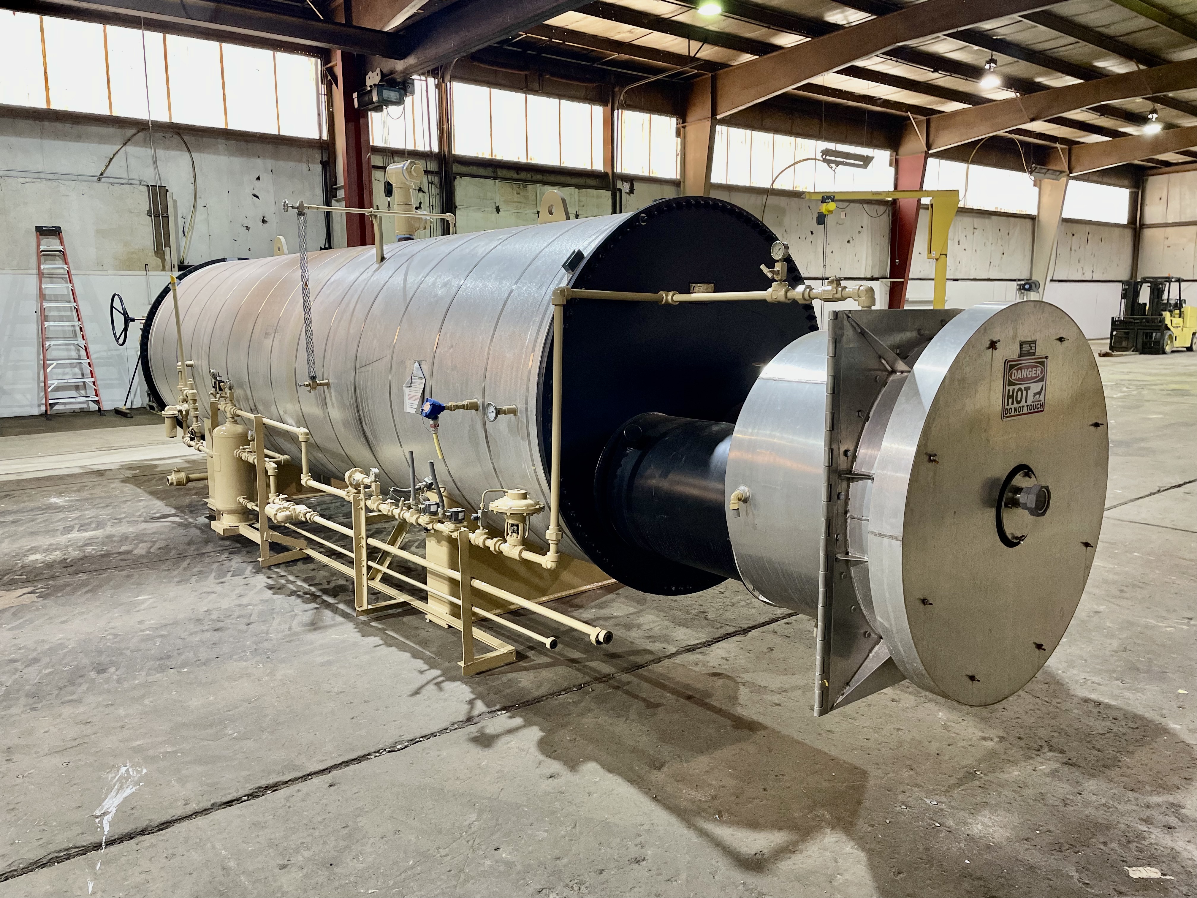 Used Line Heater, 2.5 mmbtu, 4", 5000#