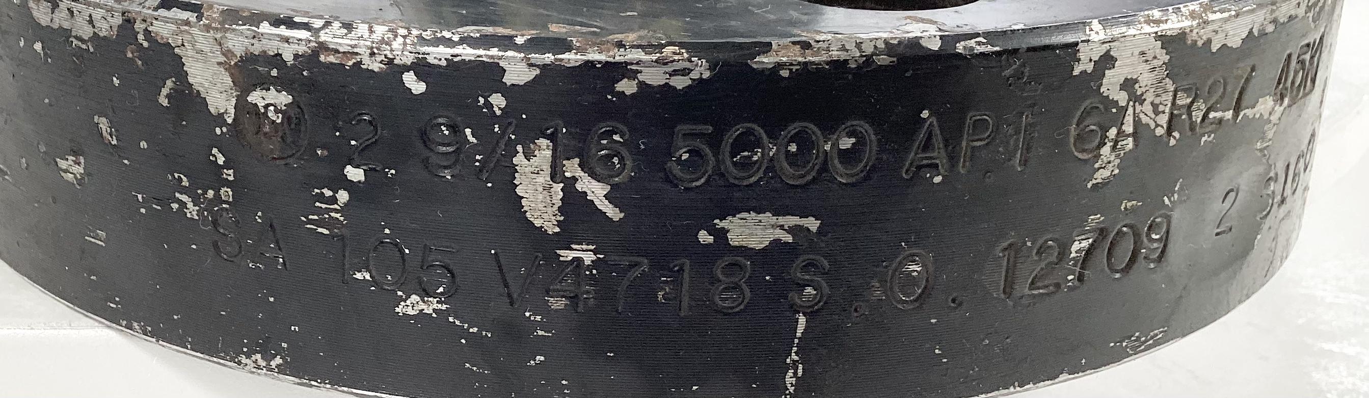 Flange, Pipe, 2 9/16", RTJWN, API6A, 5K, R27, 2"SCH160