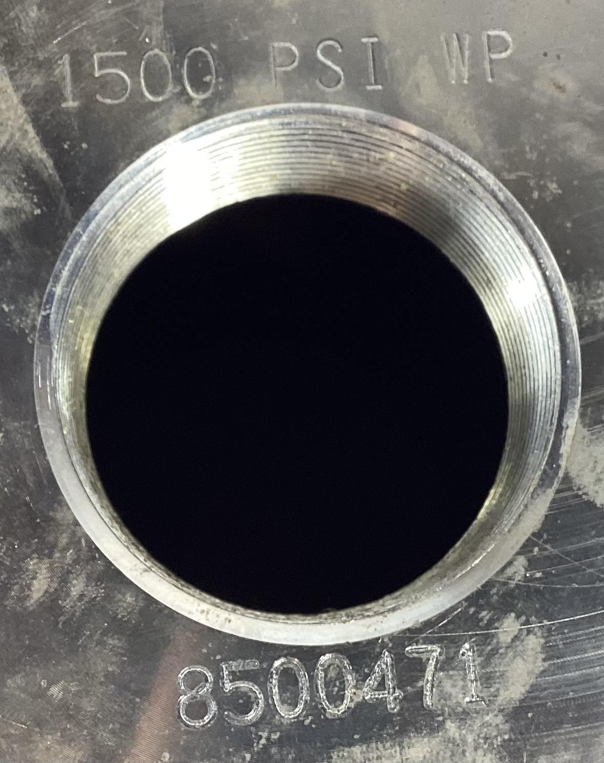 Closure, Hammer Union, 5" 1500#, WN, Kimray