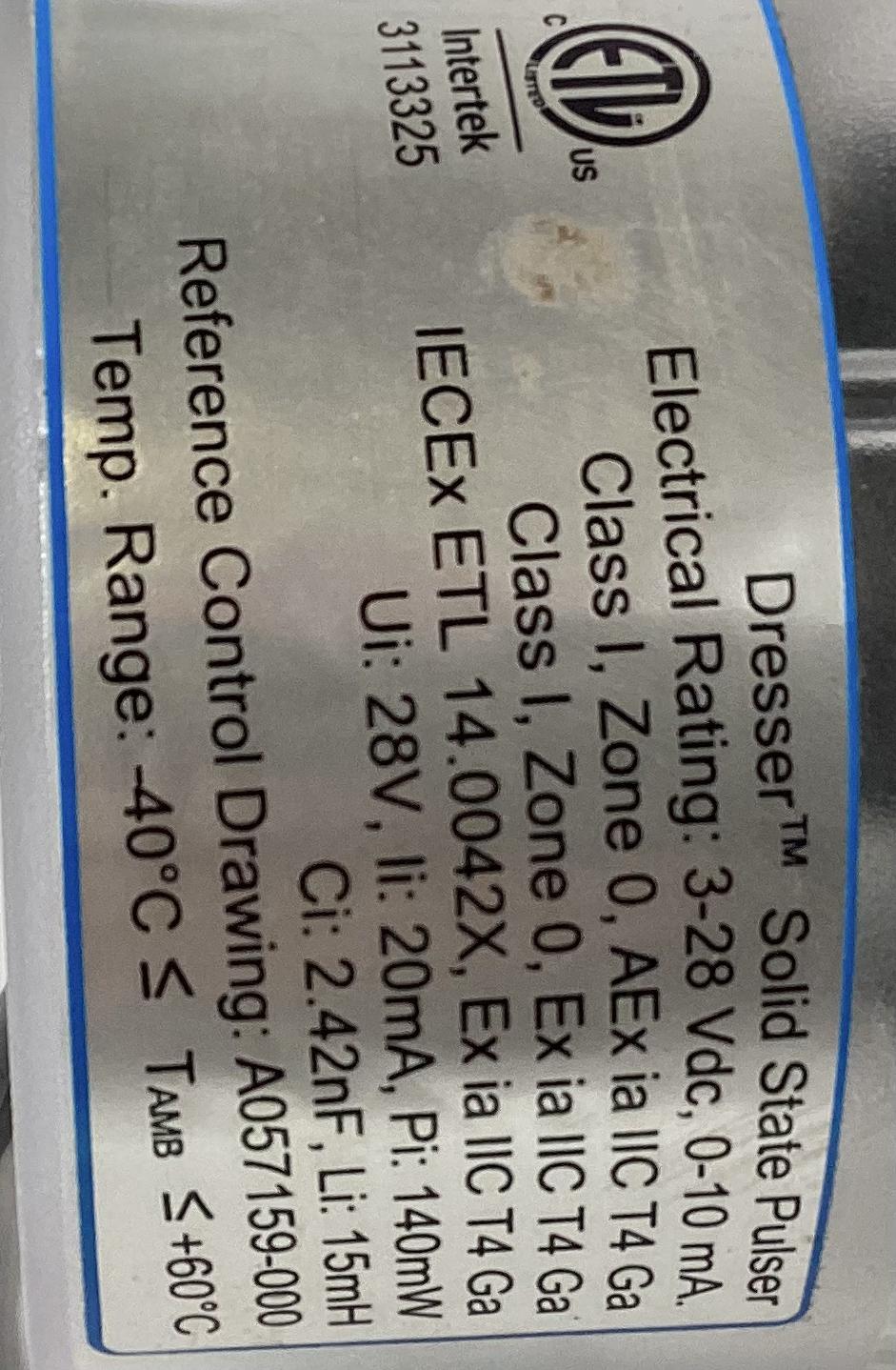 Meter, Roots, Dresser, 15C175, 2", RF150, 175#