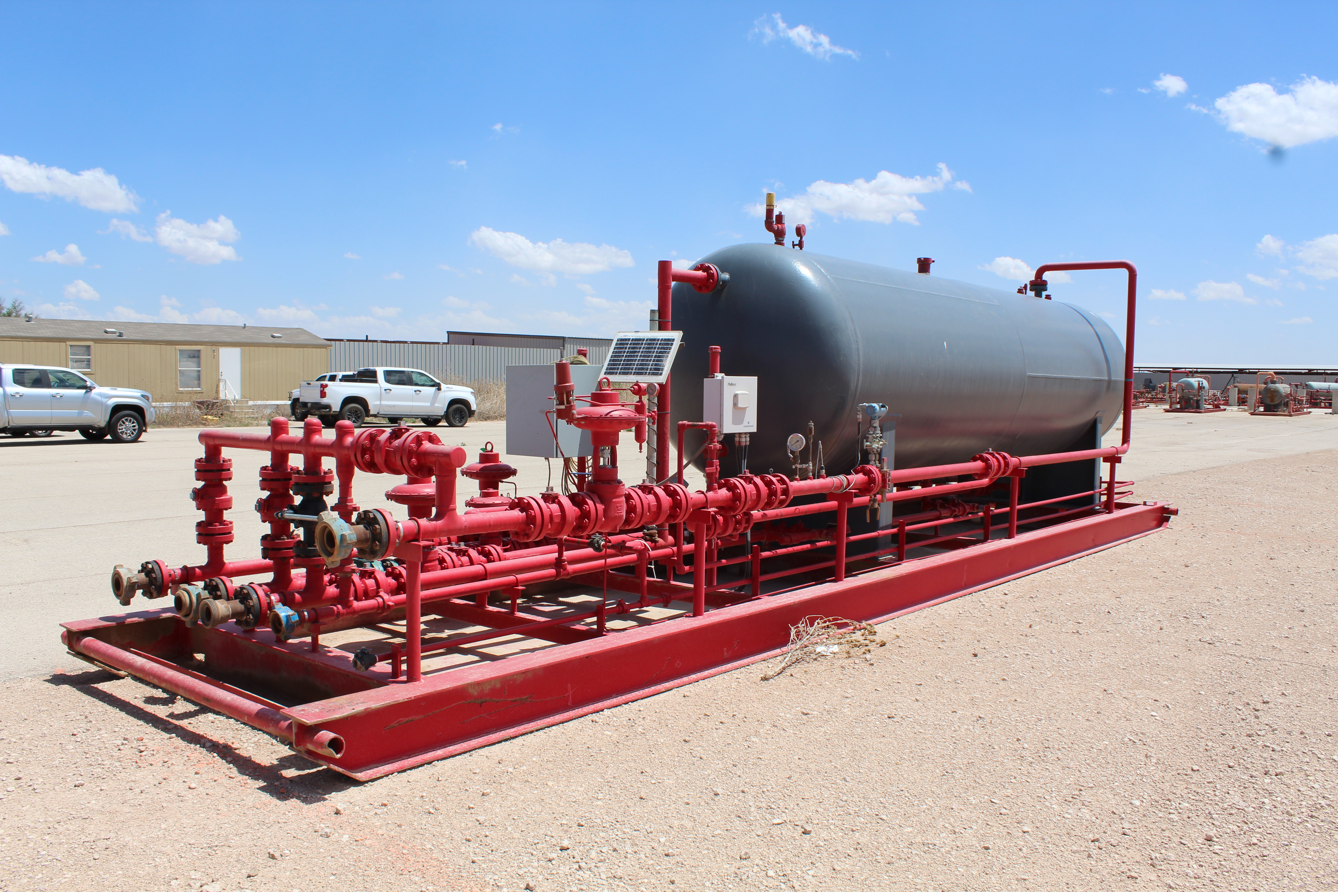 Used Separator, Horizontal, 4P, 72"x20', 500#