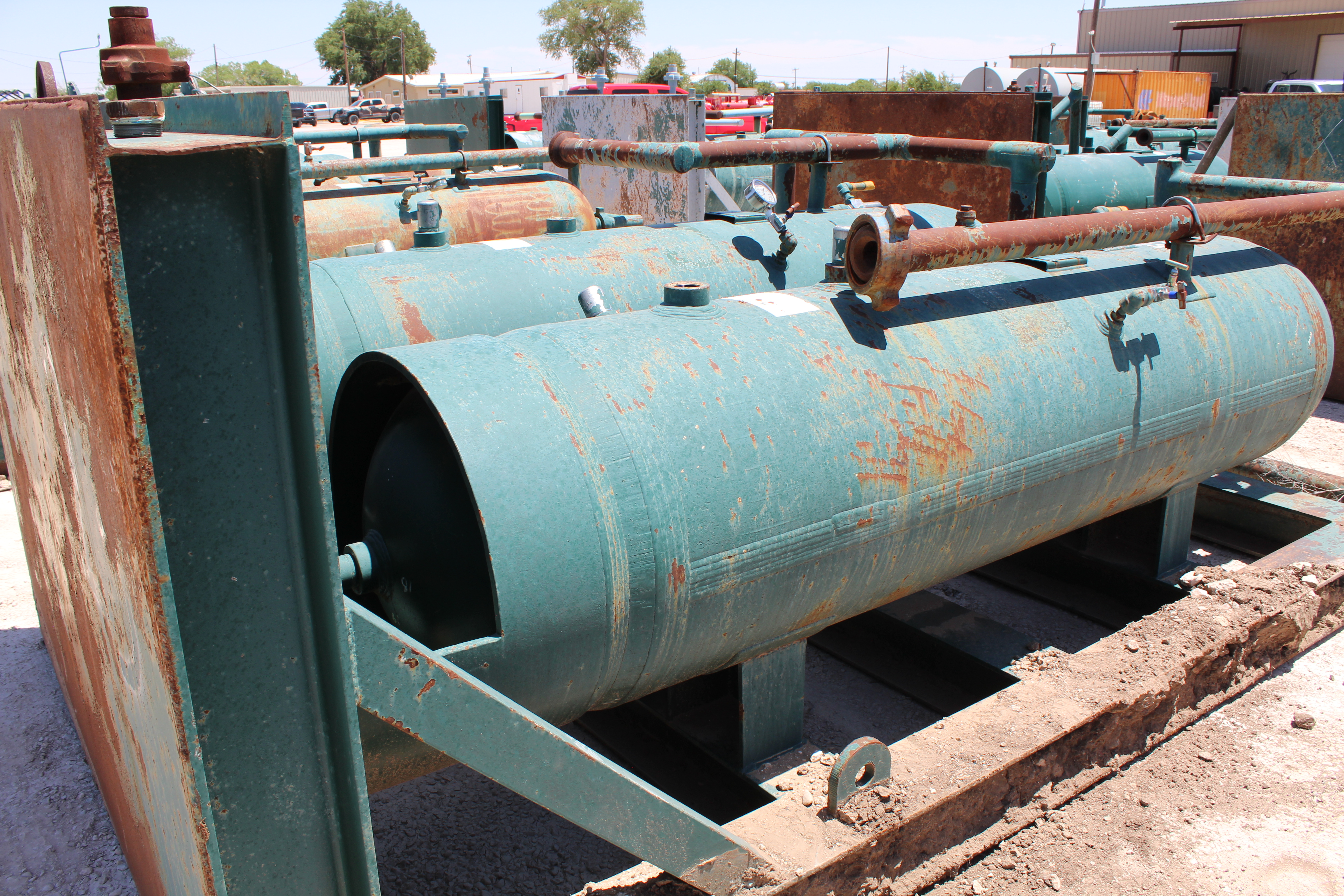 Used Sand Trap, Dual, Gravity, 30"x8', 3000#