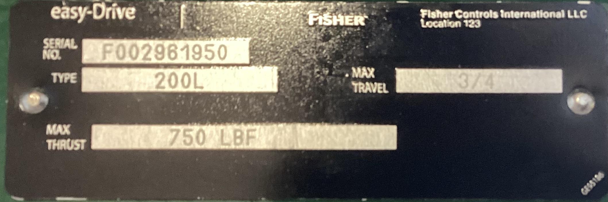 Actuator, Easy Drive, 3/4", Type 200L