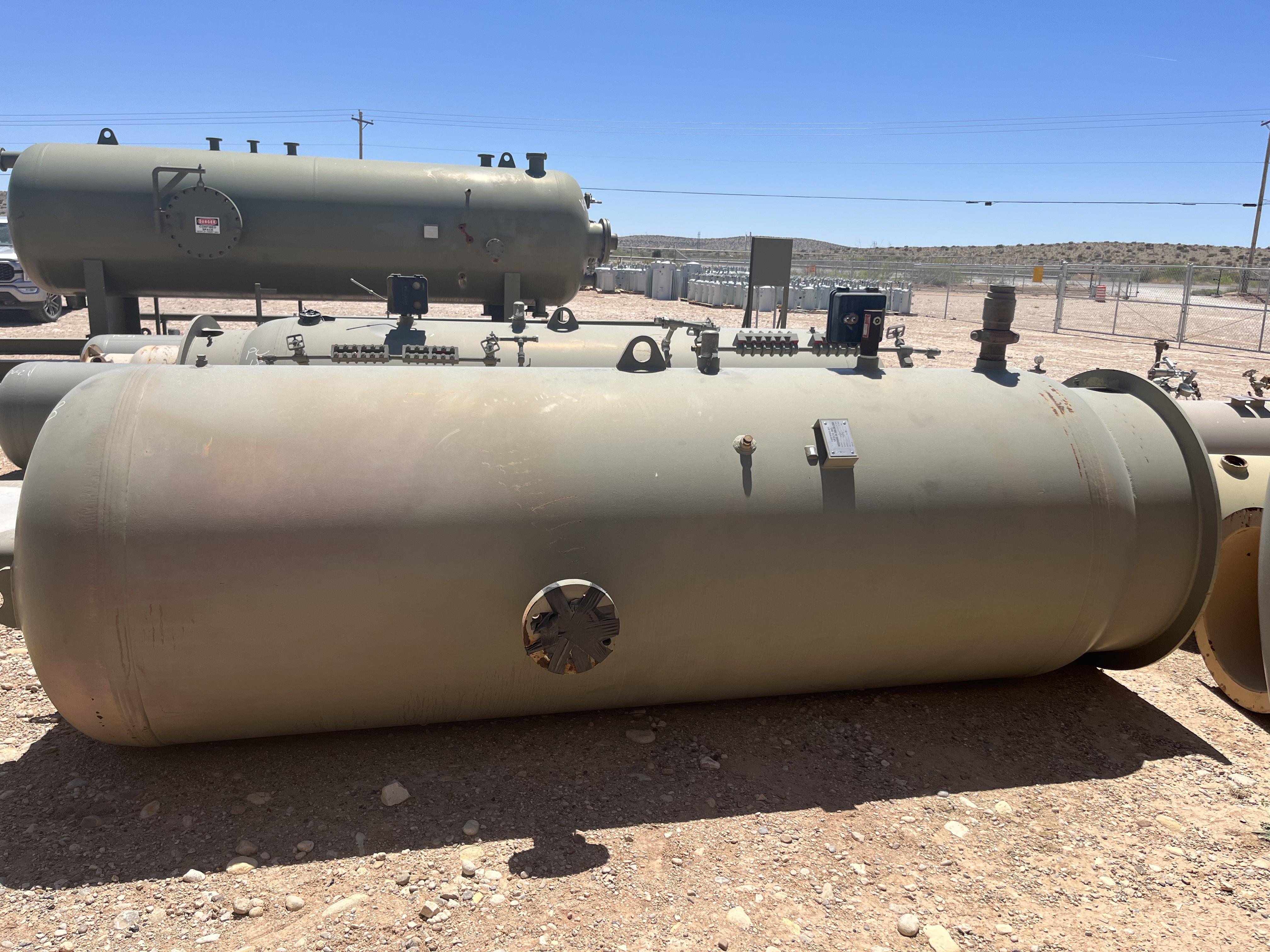 Used Separator, Vertical, 2P, 48"x10', 1000#