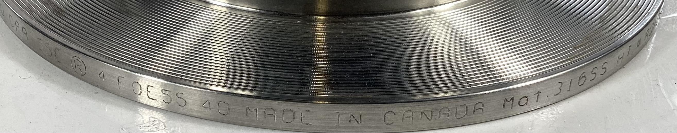 Flow Conditioner, 4", RF150-2500, SS, SCH40