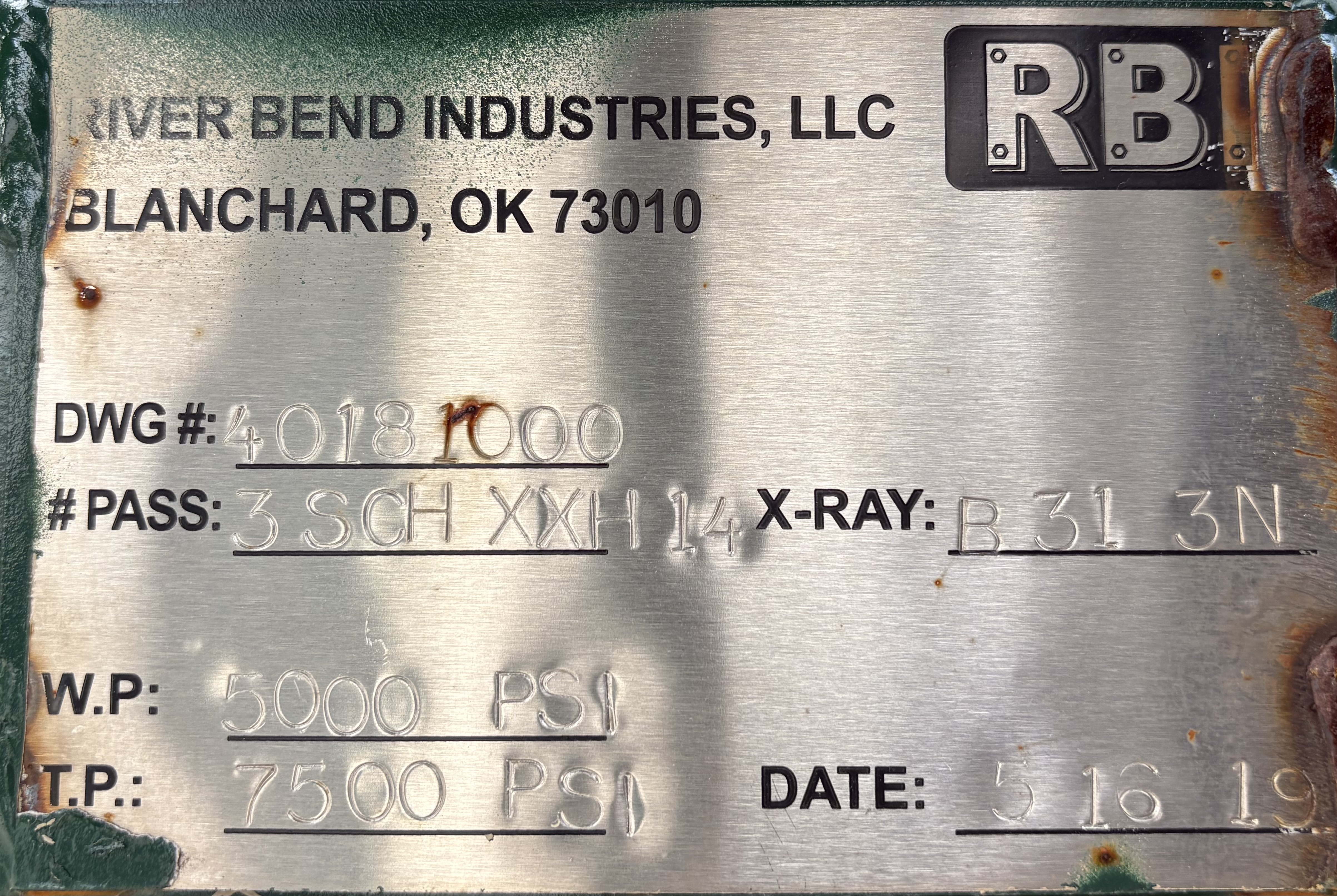 GPU, Single, 30"x8', 1440, 1.5 mmbtu