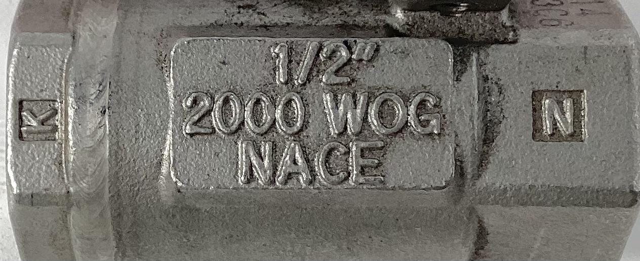 Valve, Ball, FxF, 1/2", 2000#