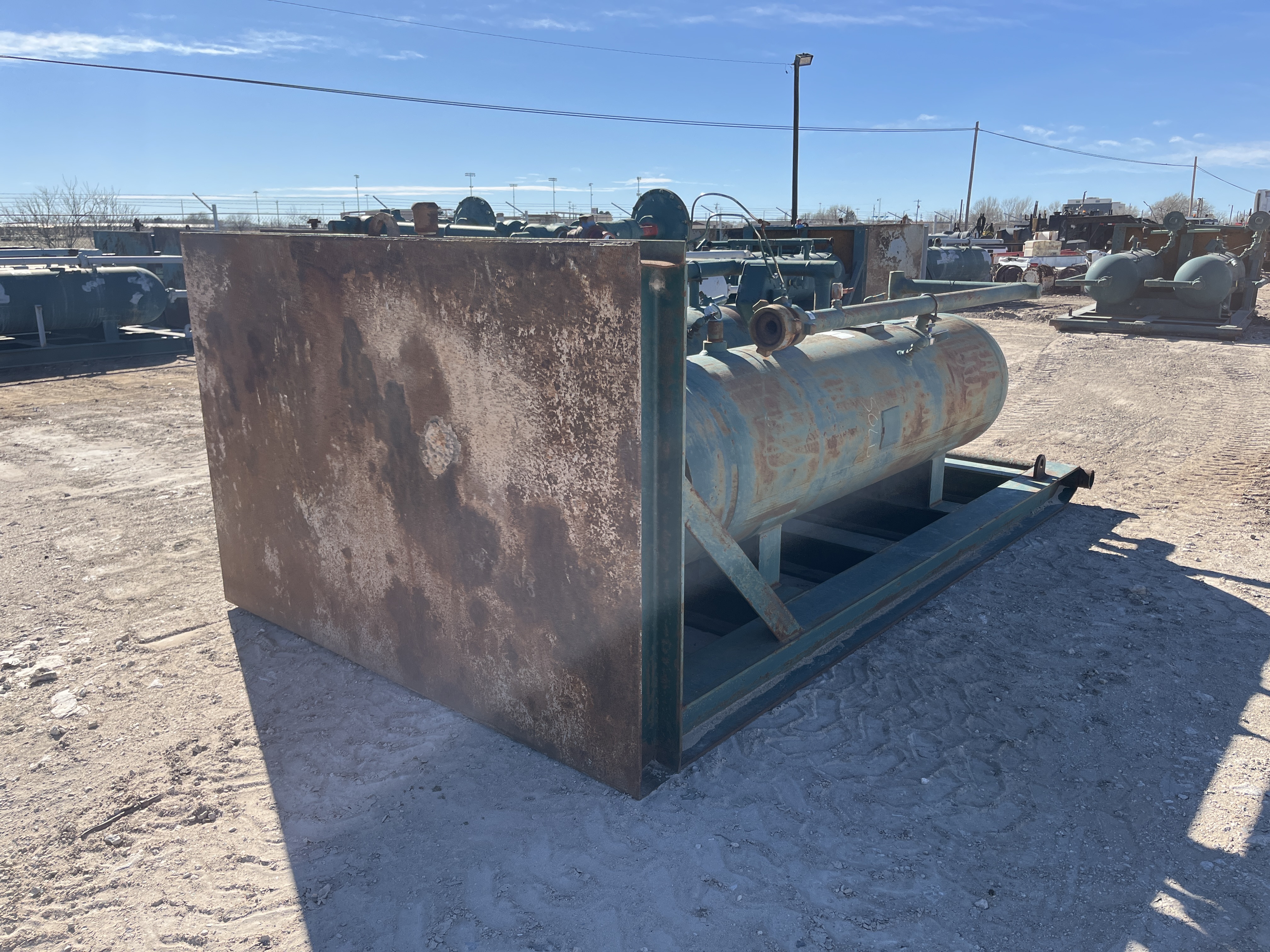 Used Sand Trap, Dual, Gravity, 30"x8', 3000#