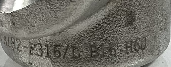 Tee, THD, 1", 3M, 316/L, Stainless Steel