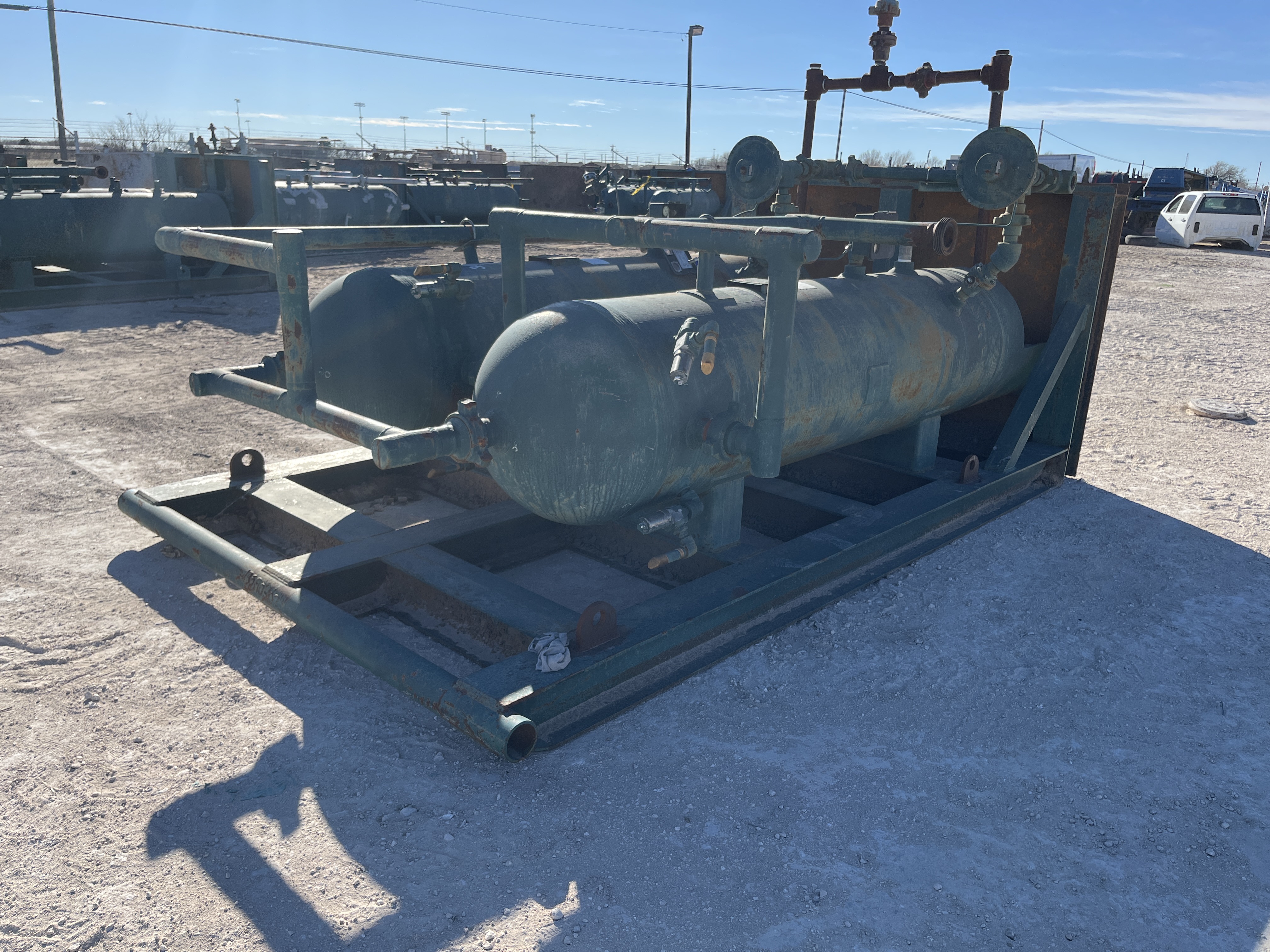 Used Sand Trap, Dual, Gravity, 30"x8', 3000#