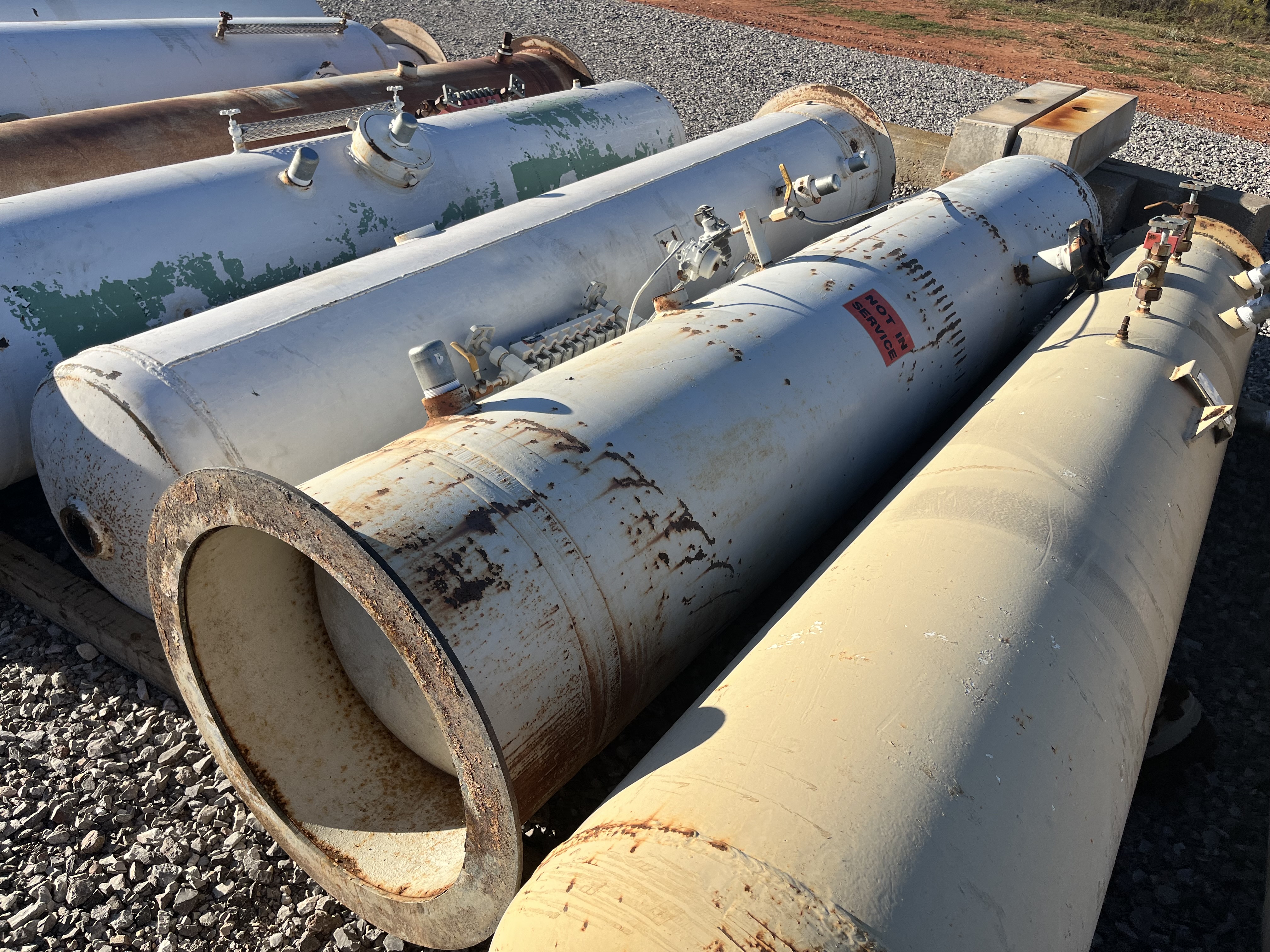 Used Separator, Vertical, 2P, 24"x10', 1440#