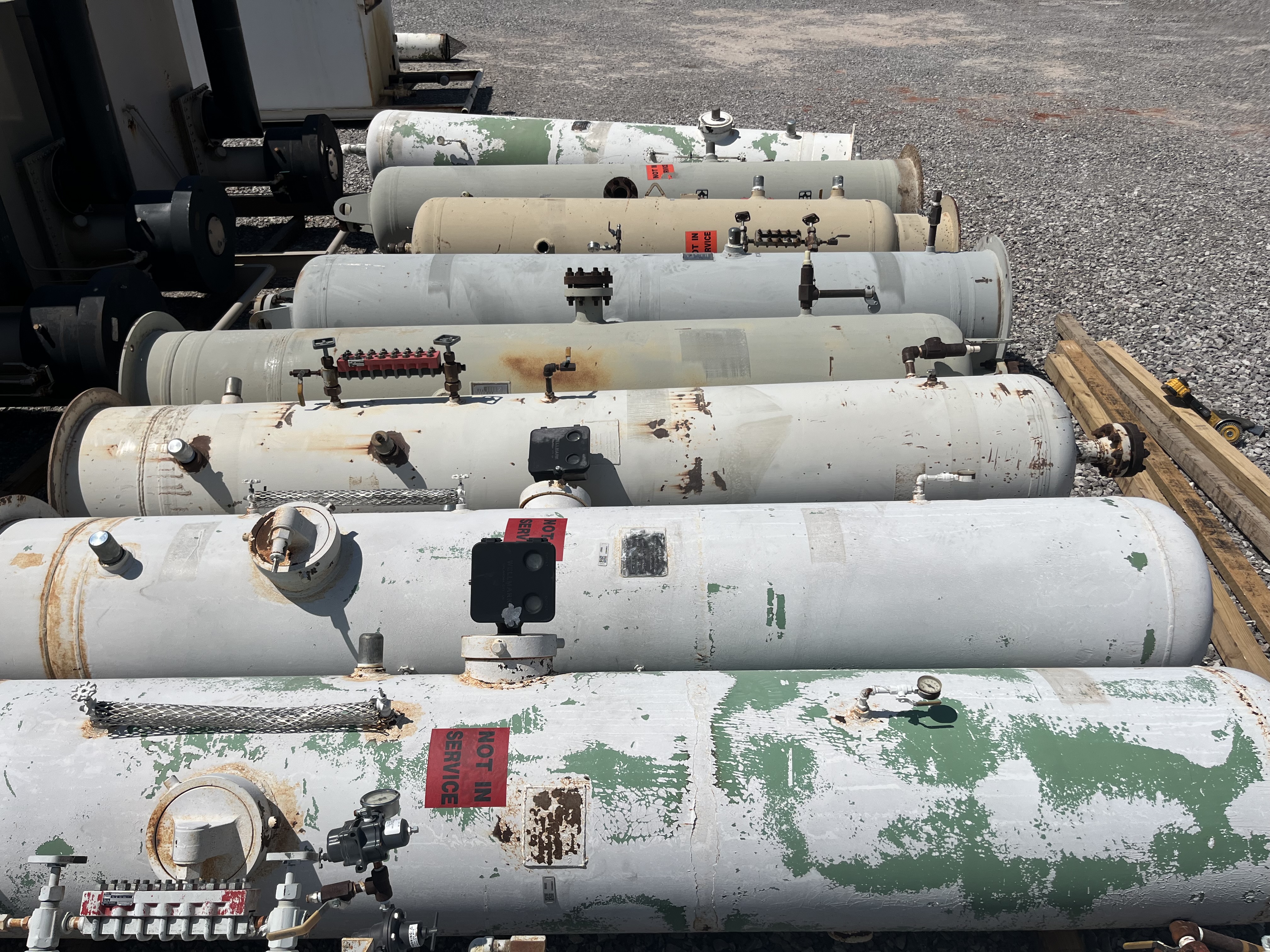 Used Separator, Vertical, 3P, 24"x10', 125#