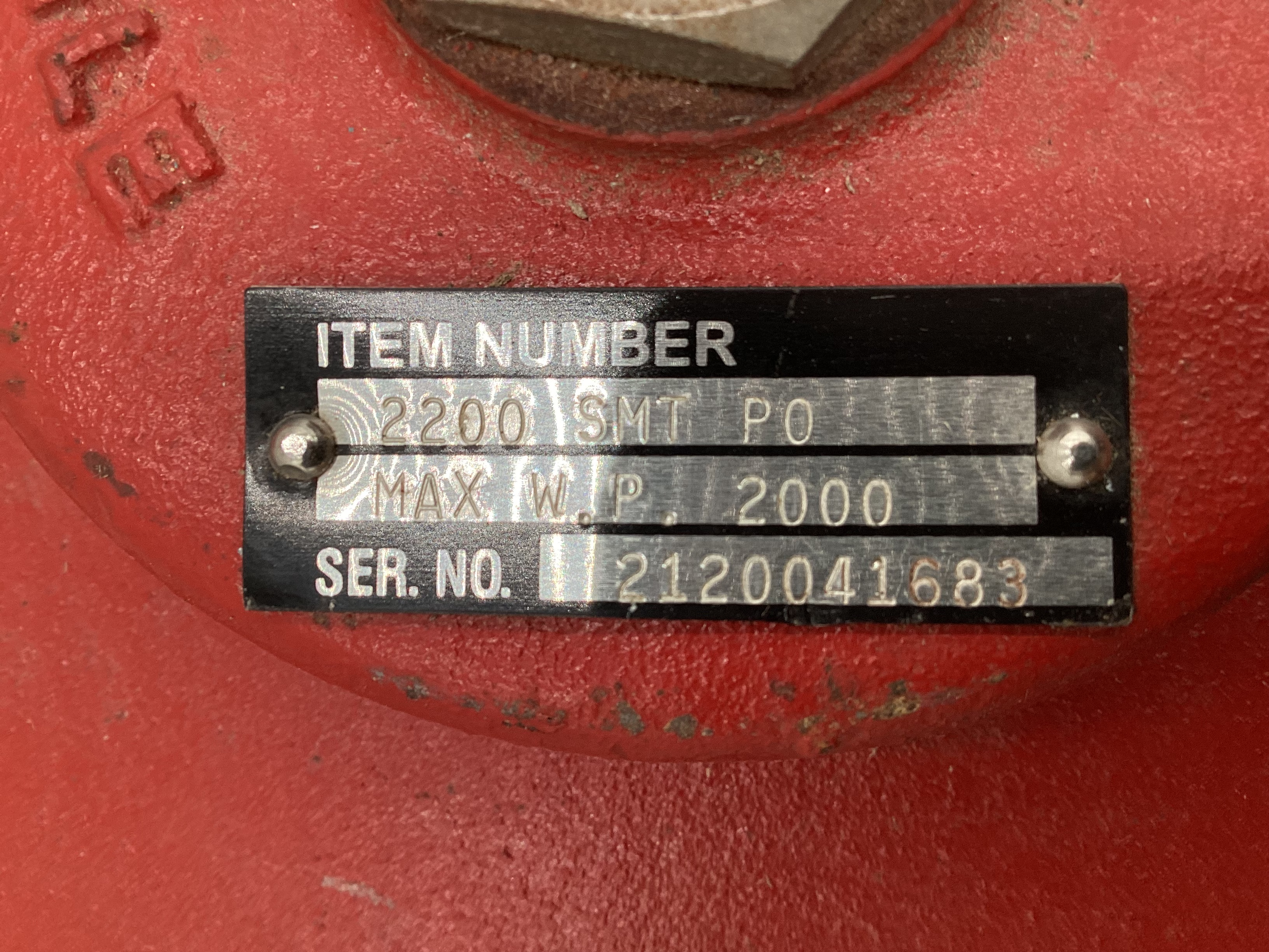 Valve, Motor, 2" FNPT, 2000# WP, Kimray