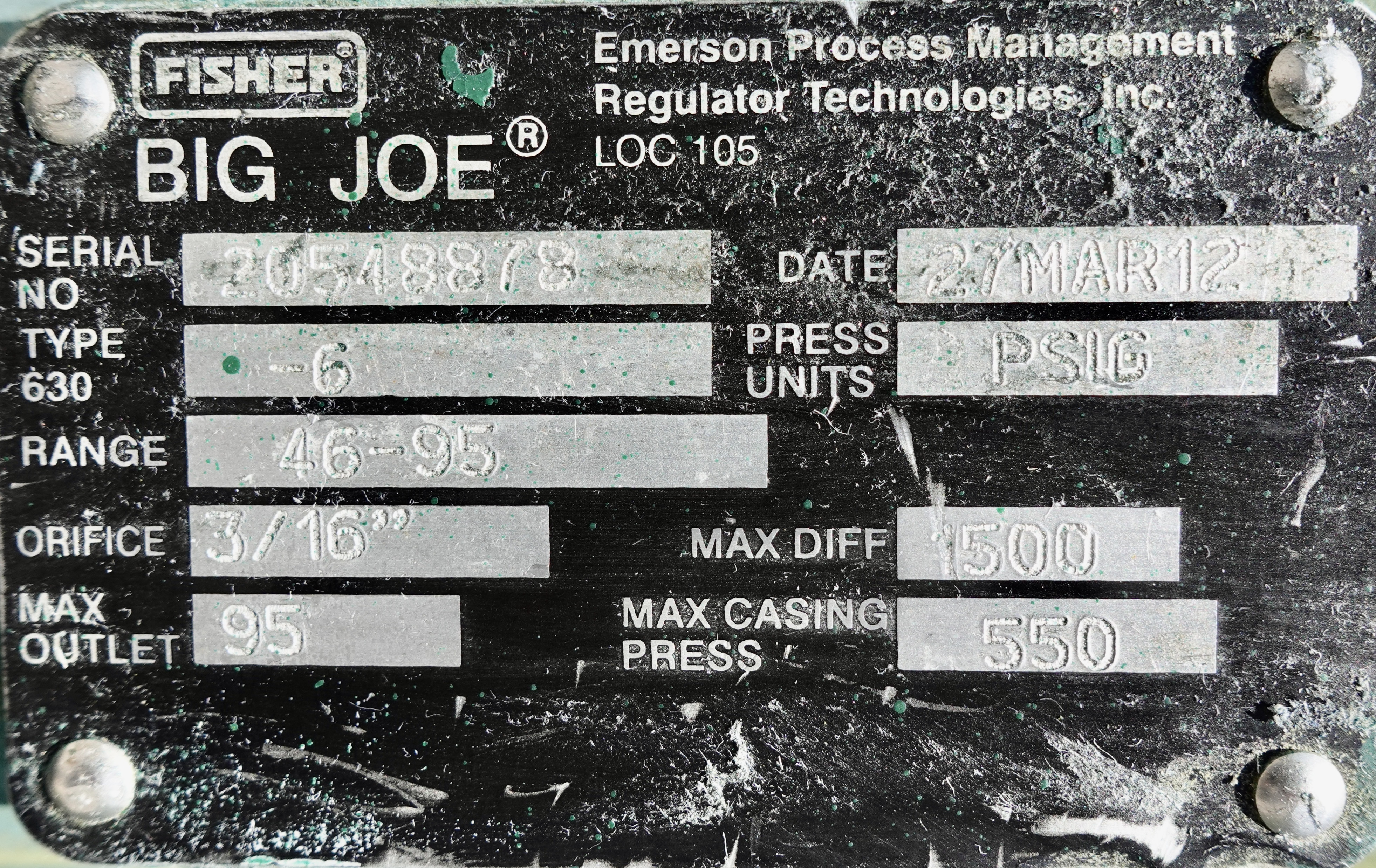 Used Line Heater, 1 mmbtu, 3", 5000#