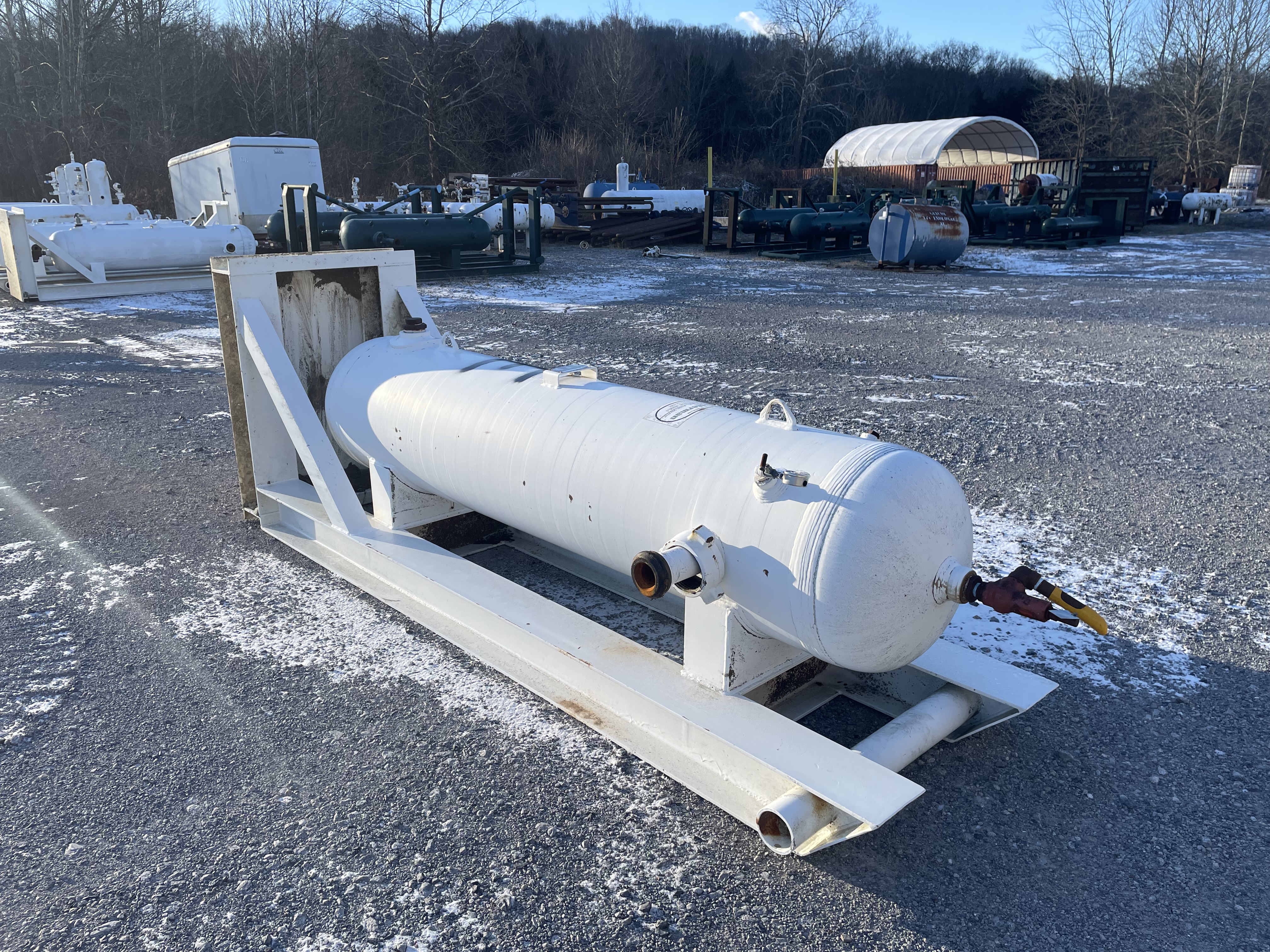 Used Sand Trap, Gravity, 24"x8', 3000#