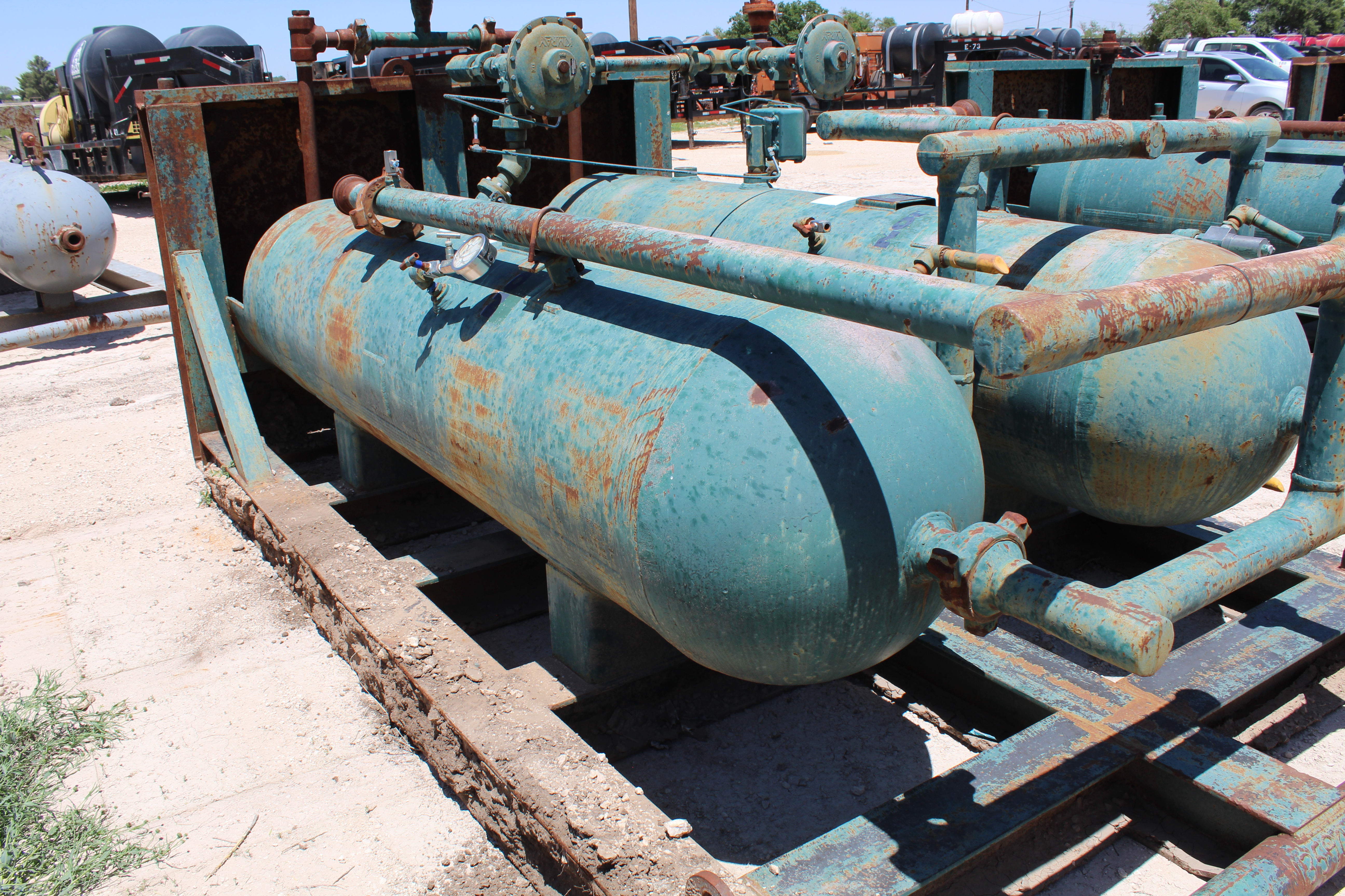 Used Sand Trap, Dual, Gravity, 30"x8', 3000#