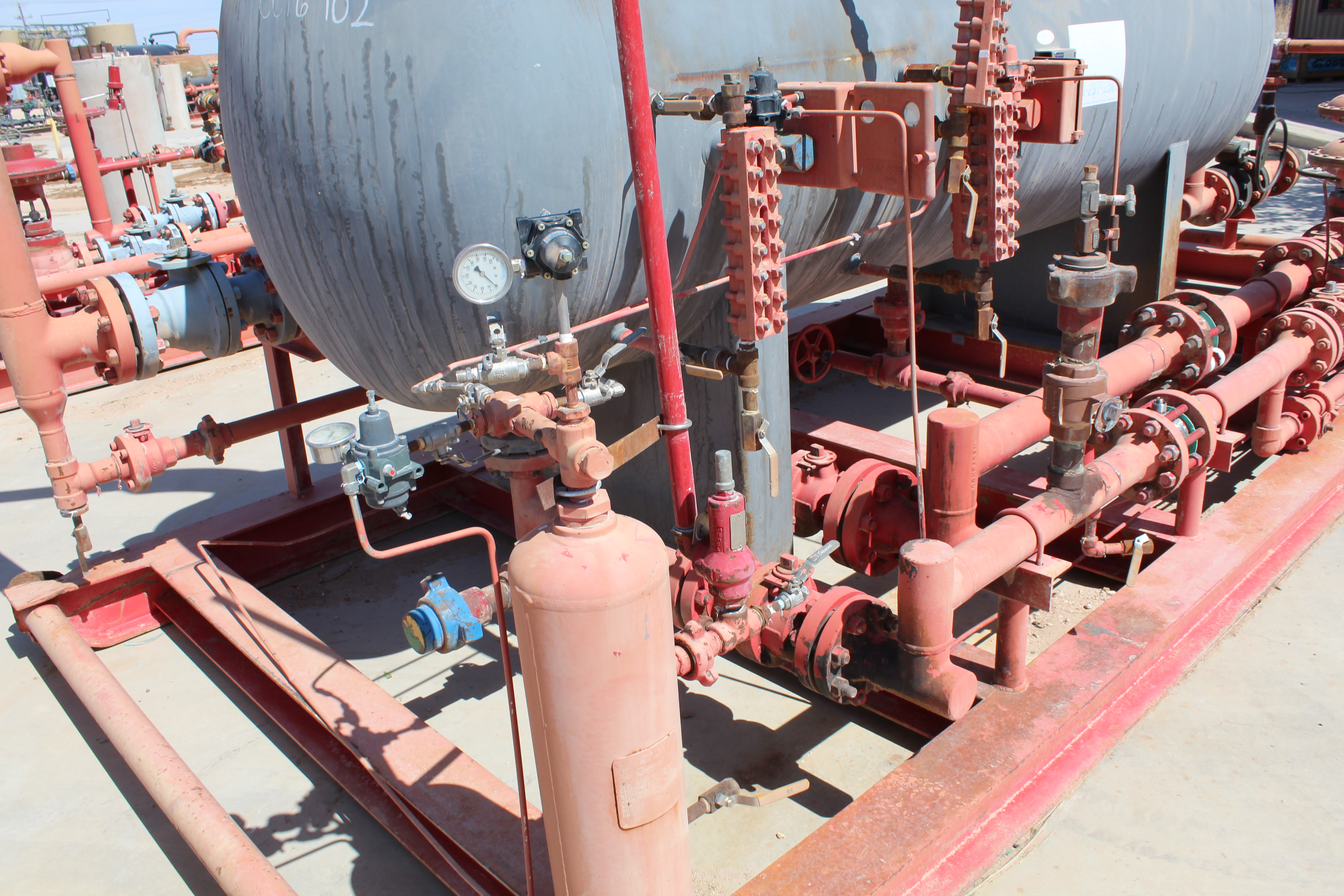 Used Separator, Horizontal, 3P, 48"x10', 1440#