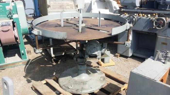 Used US TOOL 48 INCH MOTORIZED HORIZONTAL SHEET METAL UNCOILER / DECOILER