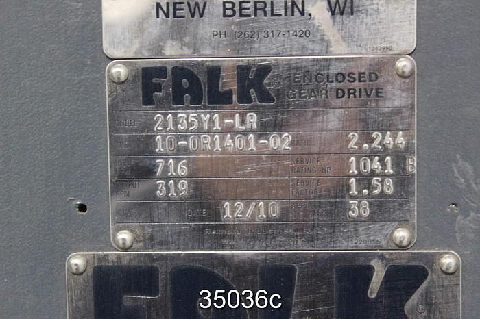 Refurbished Falk 2135Y1-LR Gear Drive, 2.224/1 Ratio #35036