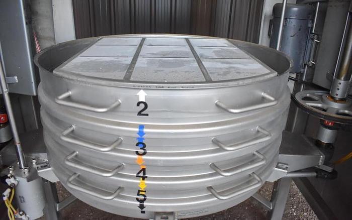 Used USED GREAT WESTERN TB 611/6 IN-LINE GYROSCOPIC PRESSURE SIFTER