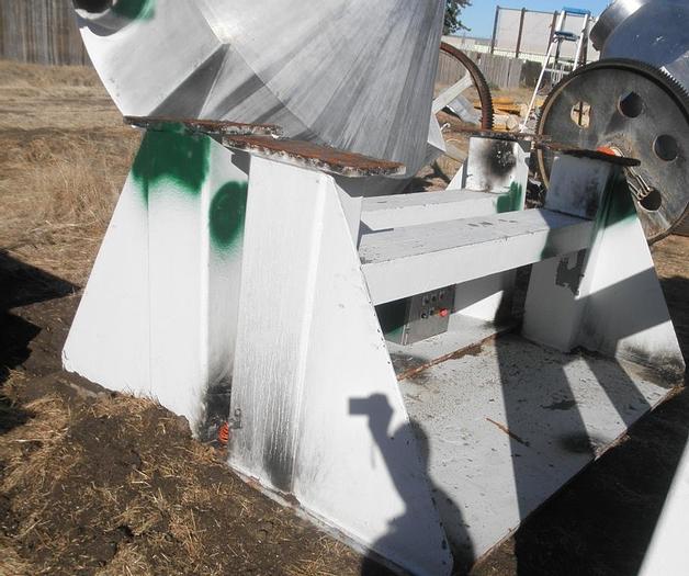 Used Mixer, Conical, 250 CF, Tolan, 316 S/st, Slant Cone, 25 HP, #S741479
