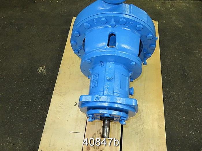 Used Goulds 3196 1.5x3x13 Pump, SS Casing, 5-Vane, 10.5" SS Impeller #40847