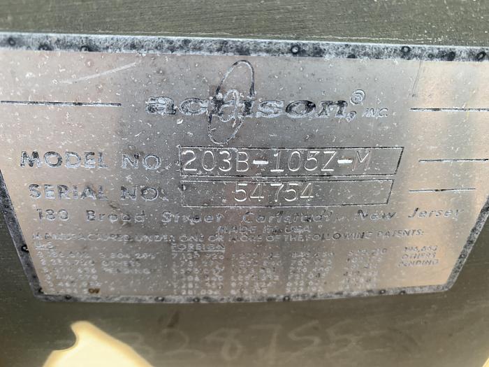 Used Feeder, Screw, 4", S/st, Acrison, Model 203B #Z328755