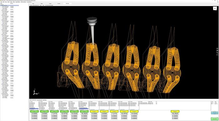 Used 2020 ROTTLER EM69HP 5-Axis CNC Cylinder Head Porting