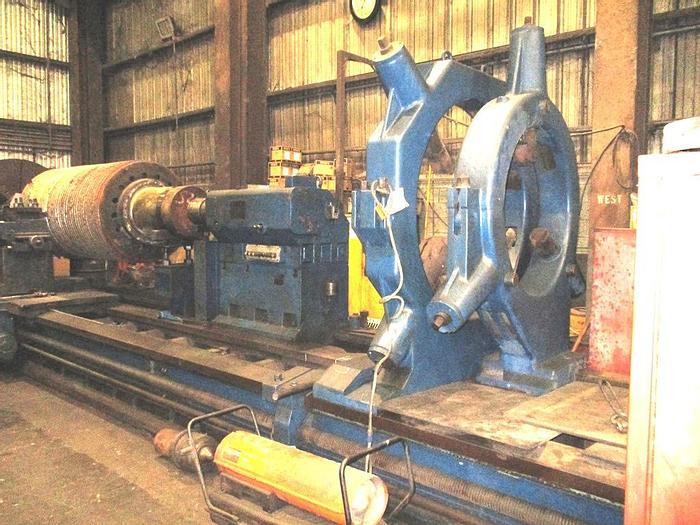 Used 1971 Leonard Heavy Duty Engine, Model 70-1000, 84" Swing, 320" Between Centers, 75 HP, 3 Way Bed Design, (3) Steady Rests