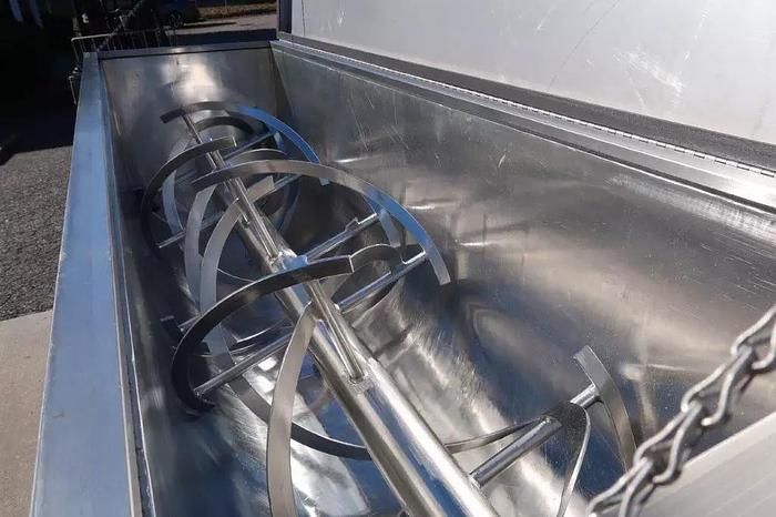 Used 20 CU. FT. PAUL O. ABBE DOUBLE RIBBON BLENDER - S/S - 5 HP