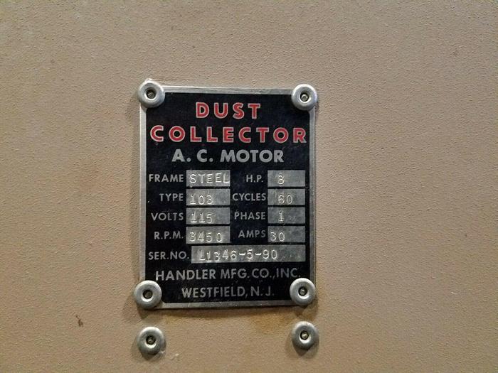 Used Industrial Dust Collector 3HP Heavy Duty Vacuum System