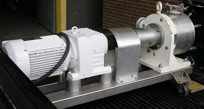 Used Sine Sanitary Stainless Steel Rotary Positive Displacement Pump