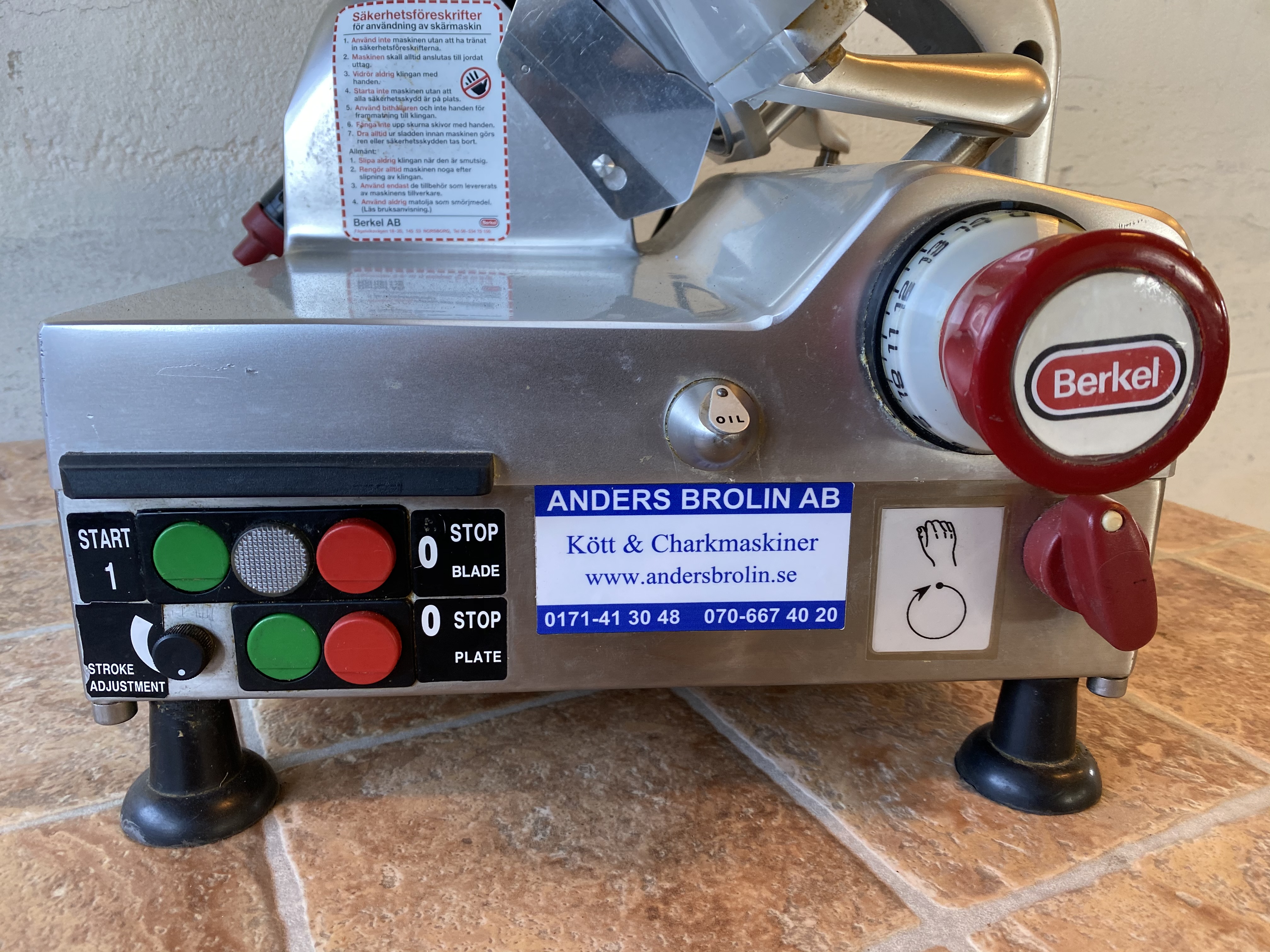 Begagnad Skärmaskin Berkel RP-A301 #1025