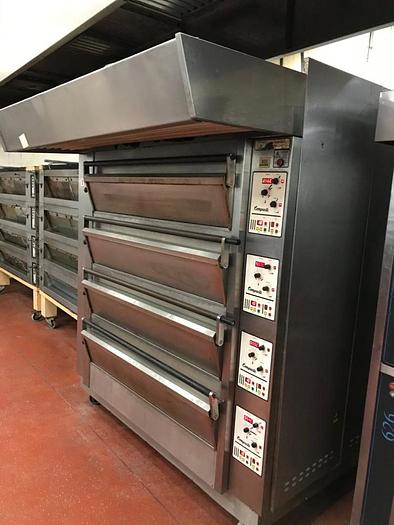 Used TOM CHANDLEY 4 DECK OVEN 