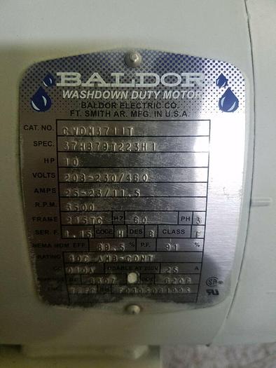 Used Baldor CWDM3711T 10HP
