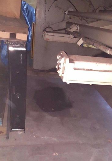 Used Cleveland Crane Steelweld 8D 12 Foot 1/2" Squaring Shear with back gauge MFG USA