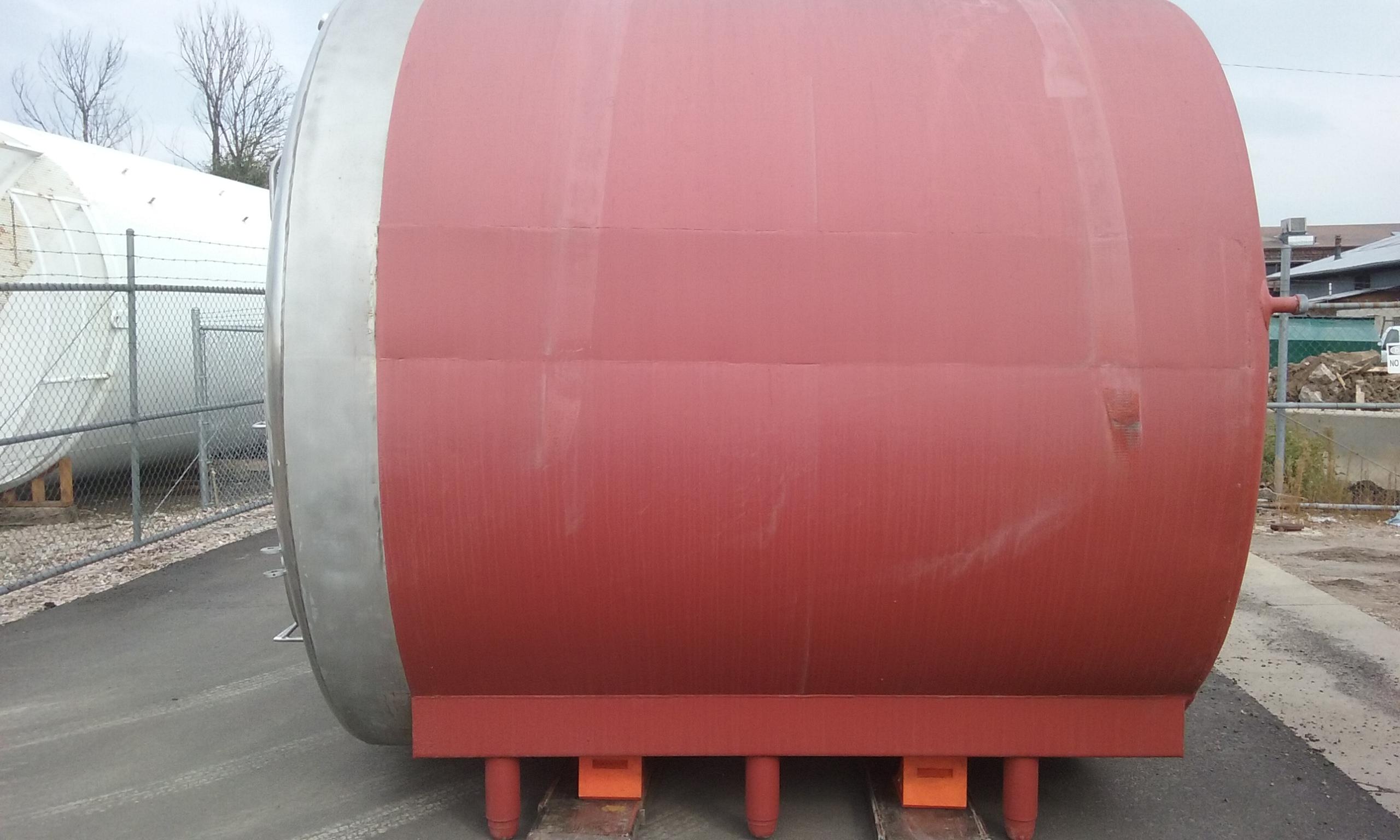 Usado 3000 GALLON JACKETED STORAGE TANK