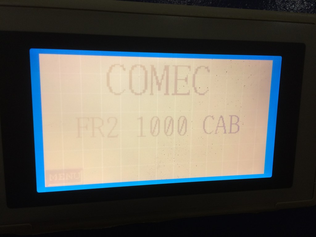 Used 1999 Fresatrice a “T” marca COMEC modello FR/2-1000 PLC per produzione lettini, sdrai o simili