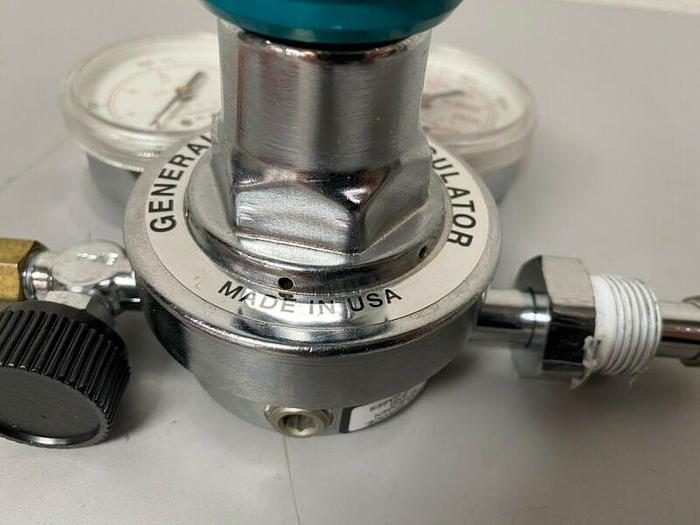 Used Airgas 100-1-580-V General Purpose Compressed Gas Regulator Max Inlet 3000 PSIG