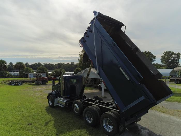 Used 2011 KENWORTH T-800 FACTORY DUMP TRUCK