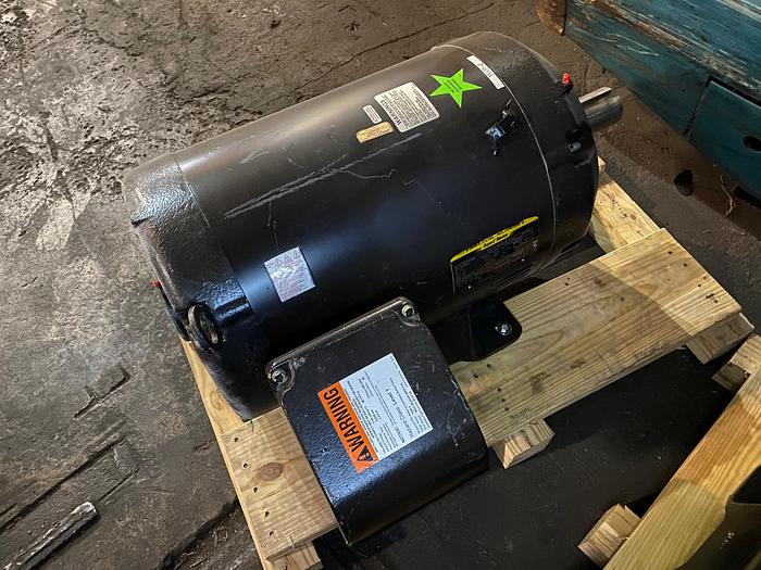 Used 125 HP Baldor Motor Spec: M44E195W047