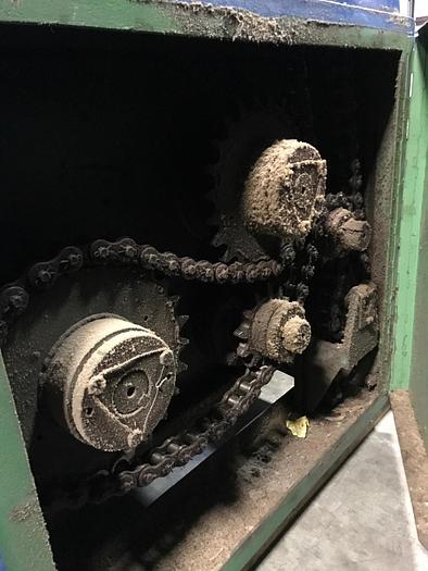 Used 48" WIDE BLOAPCO FLOOR MOUNT SHREDDER