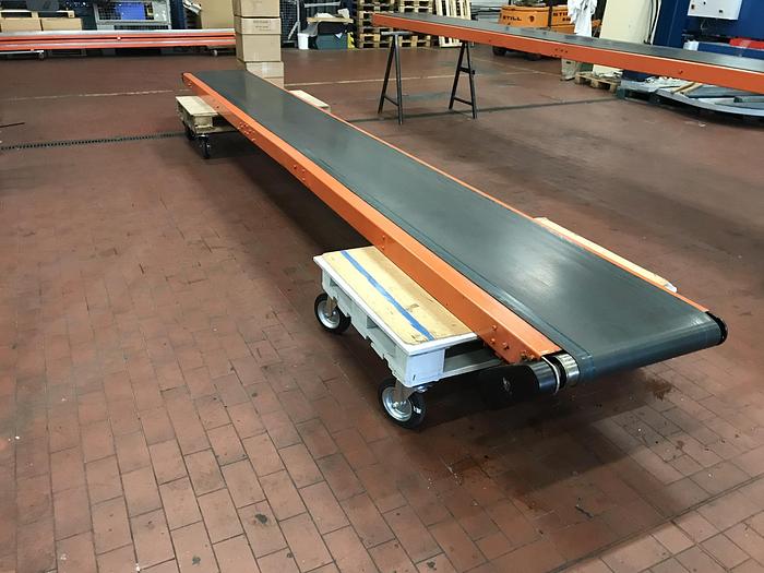 Gebraucht SCHULZ Gurtförderer, Steigförderer, Förderband 5,8m