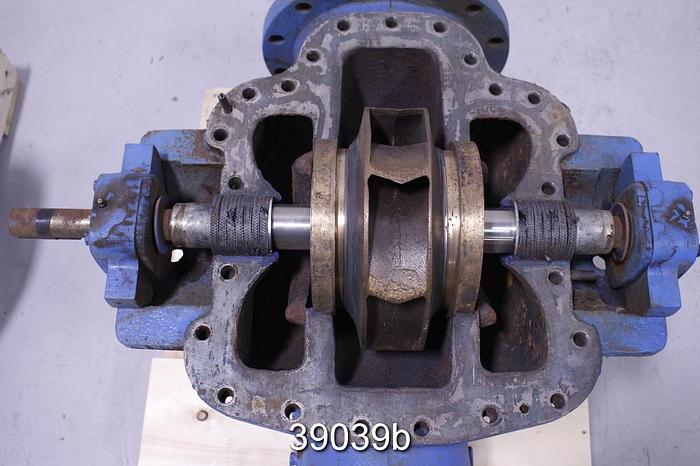 Used Goulds 3410 Split Case Pump, 8x10x11, 7 Vane Impeller, 11.5" Impeller Diameter #39039