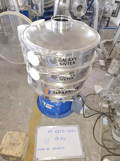 NEW 24" CIRCULAR SCREENER - S/S - 2 DECK (3 SPOUT)