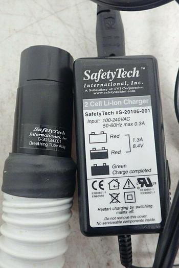 Used SafetyTech M-60176-WHT FlexAir Blower with Filters, Belt, Charger, Tube, Hood