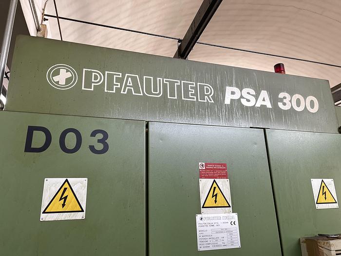 Installata Dentatrice a Doppio Coltello Cnc PFAUTER PSA 300