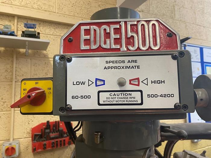 Used 2000 XYZ Edge 1500VS CNC Milling Machine