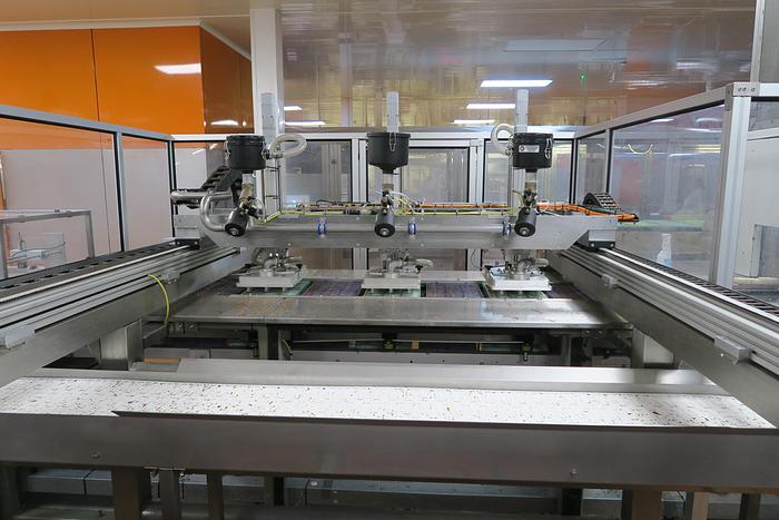 Used Aasted Frozen Cone Chocolate Moulding Line