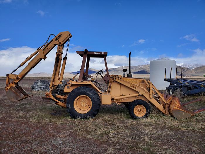 Used Case 580SE Backhoe w/ Attachments for Sale in Nevada Northern